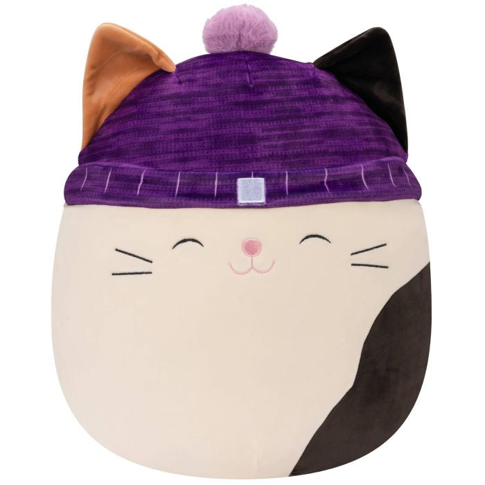 Squishmallows 16" Cam Cat In Hat
