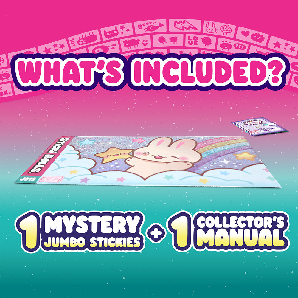 Sticki Rolls Jumbo Mystery Sticki Roll