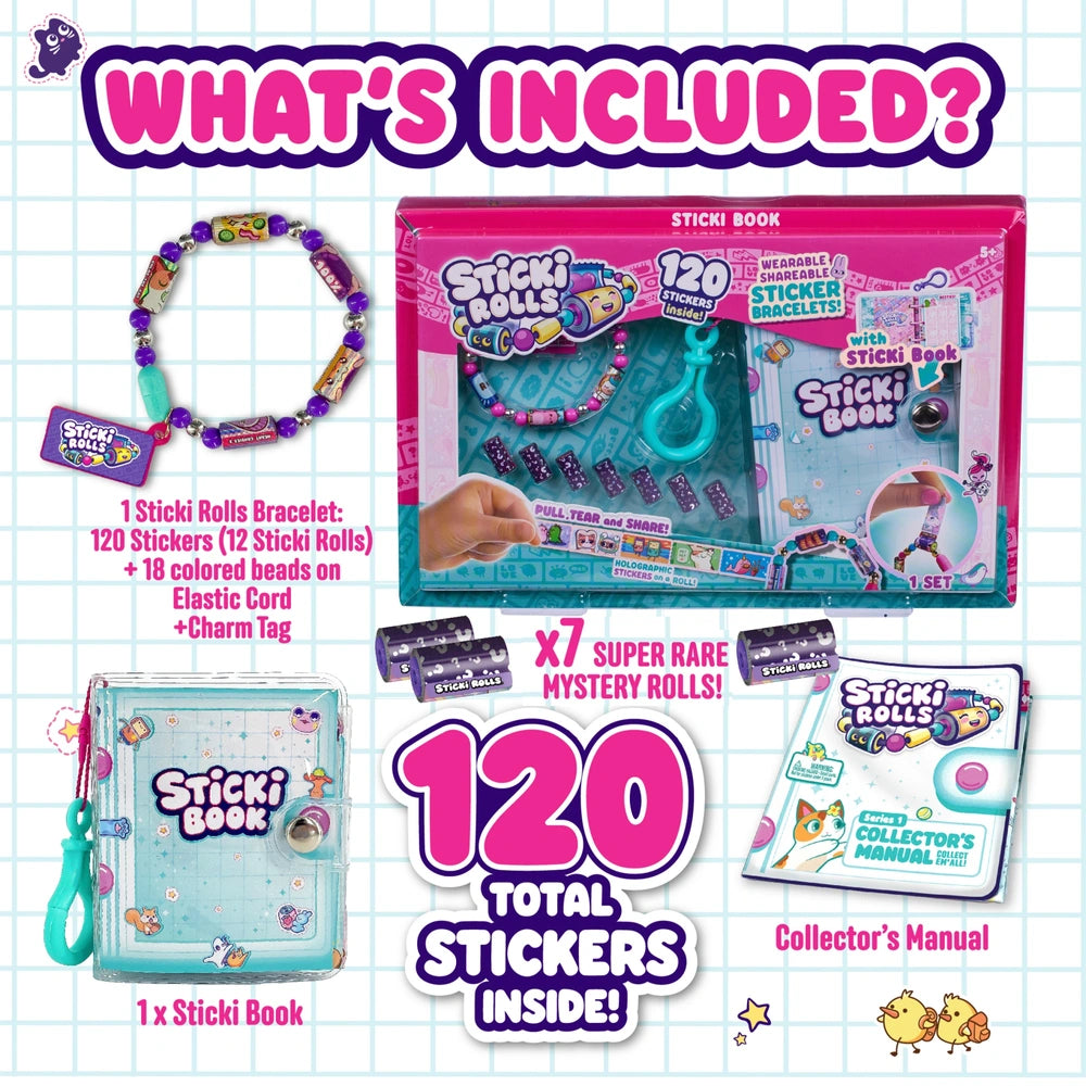 Sticki Rolls Sticki Book S2