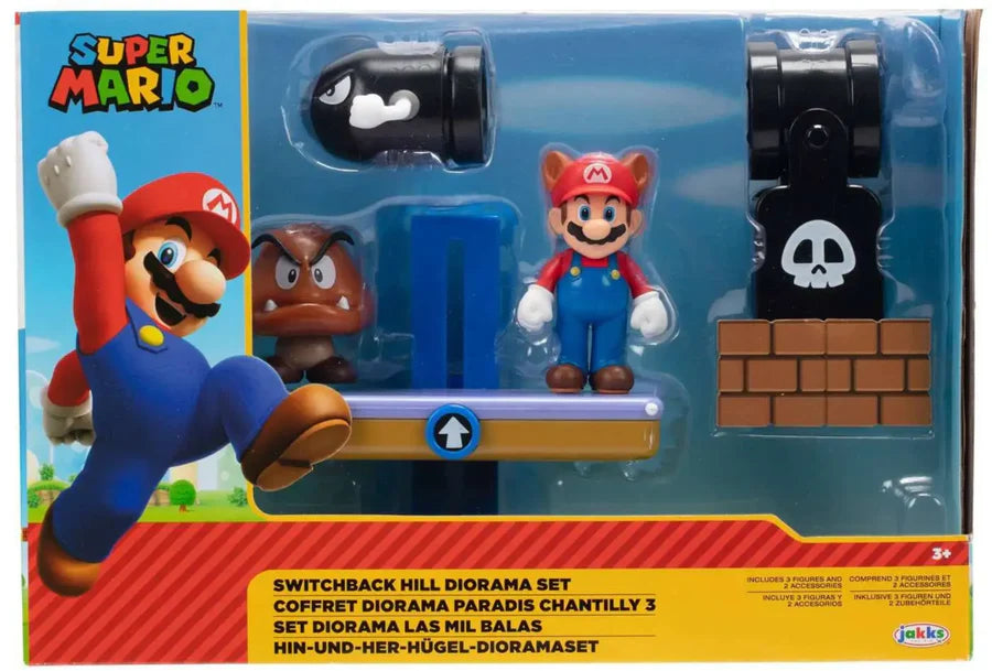 Super Mario Switchback Hill Diorama