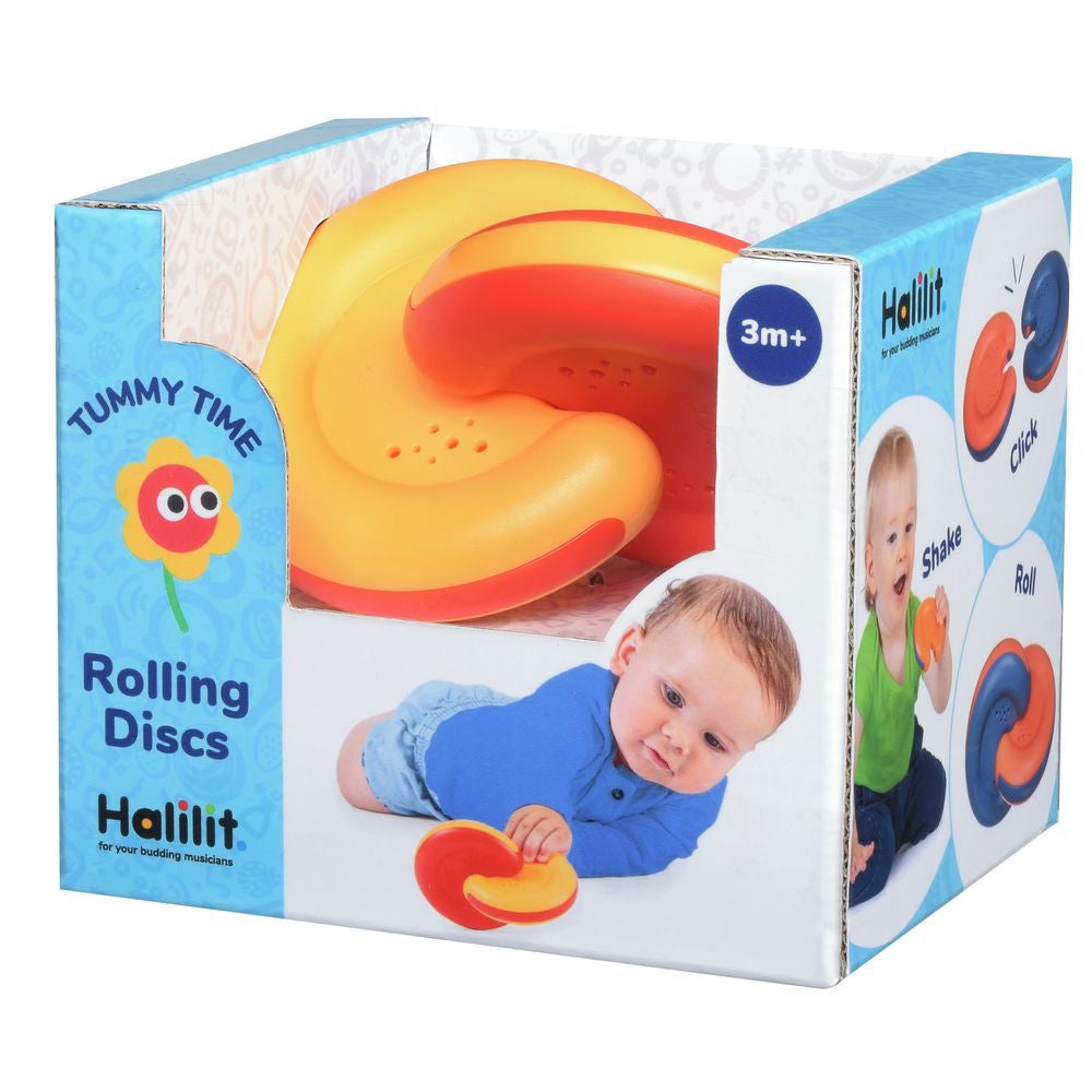 Tummy Time Rolling Magical Discs
