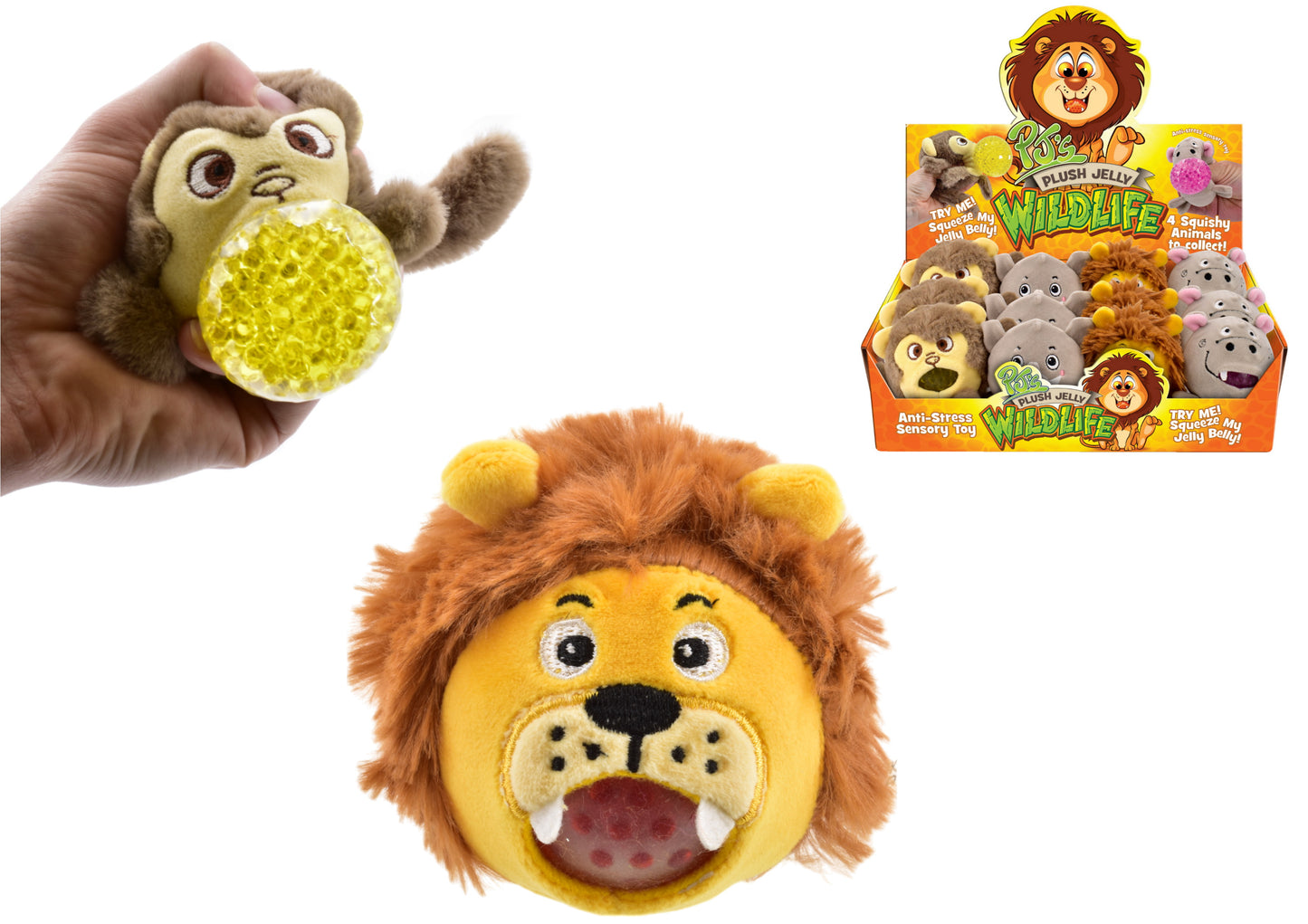 ANIMAL JELLY SQUEEZER PLUSH