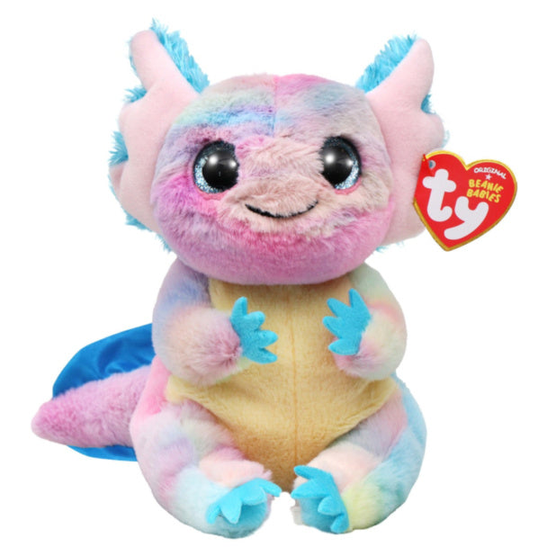 TY Loxie Axolotl Beanie Bellies 15cm