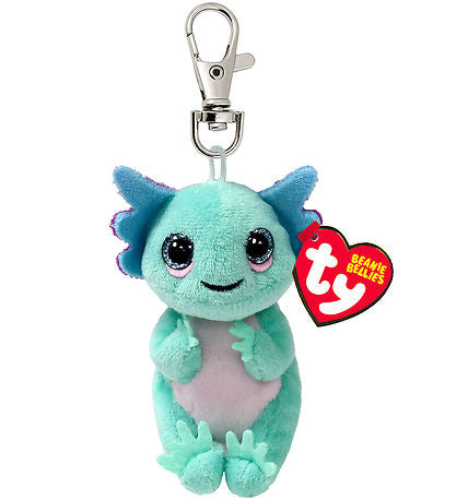 TY Alex Axolotl Beanie Bellies KeyClip
