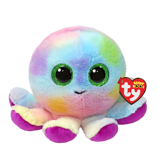 TY Bubbles Octopus Beanie Boo Regular