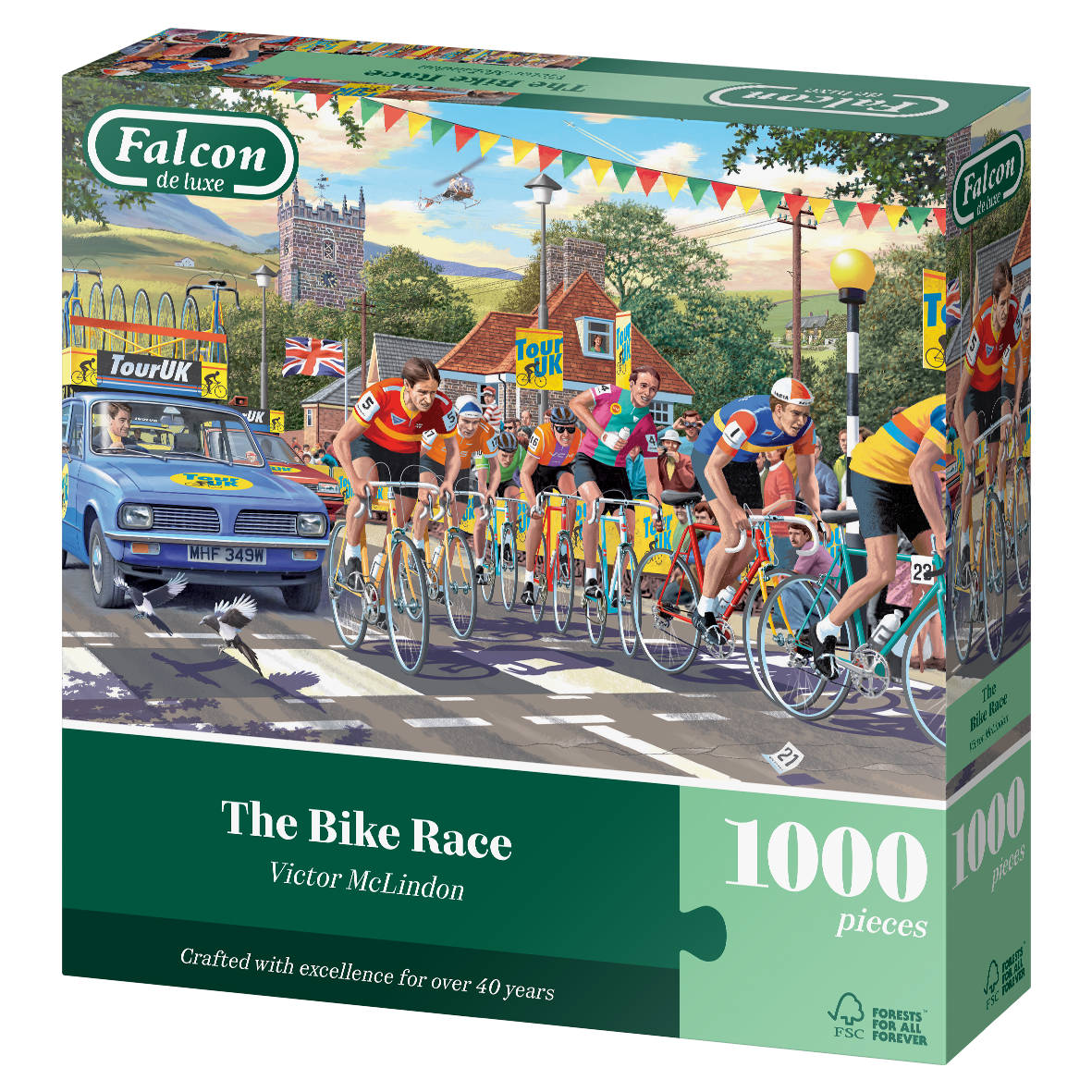 The Bike Race 1000 Piece Jigsaw Puzzle