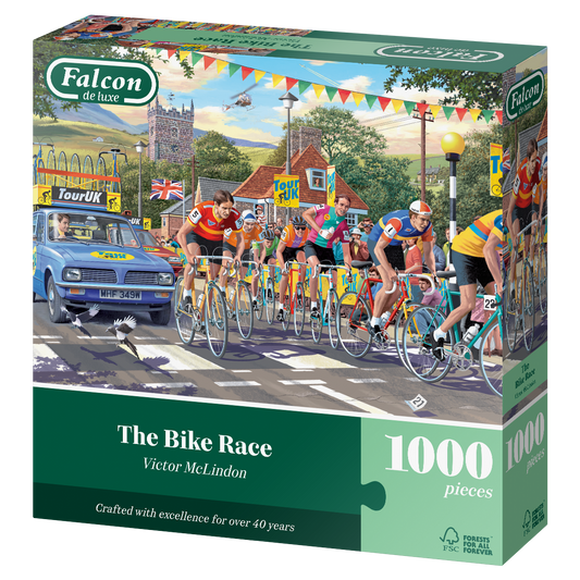 The Bike Race 1000 Piece Jigsaw Puzzle