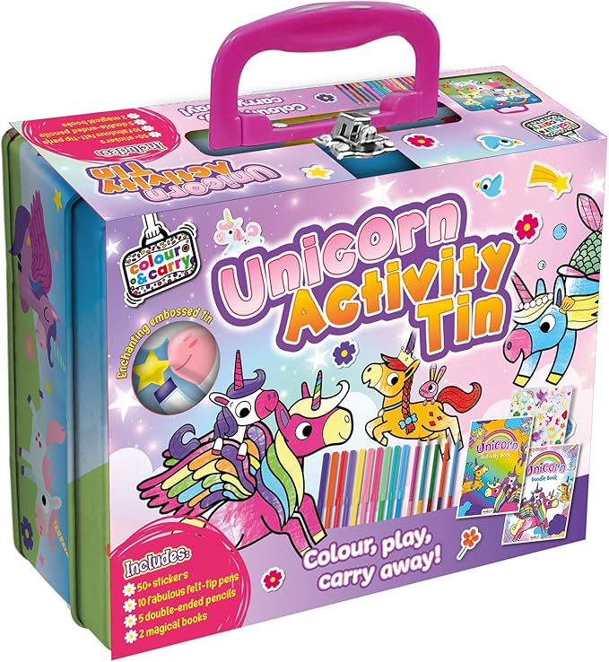 Tin Activity Case Unicorn