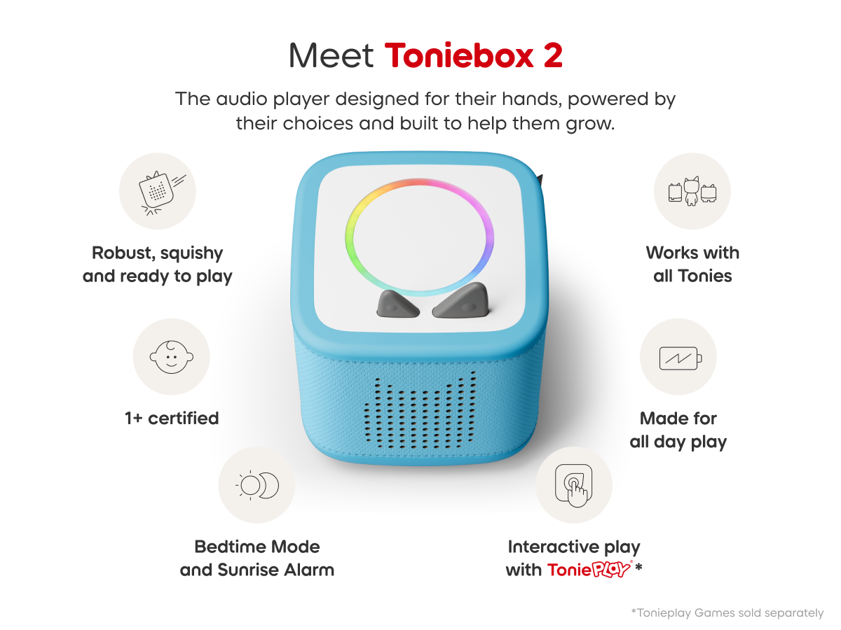 Tonies Toniebox 2 Sky Blue