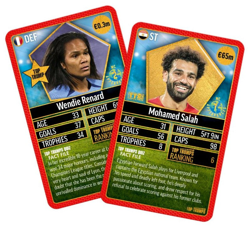 Top Trump World Football Stars Top 200 Pack 4