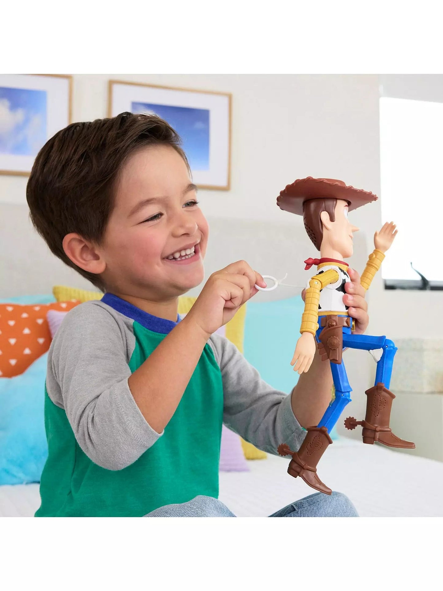 Toy Story 12" Woody Running Pull String