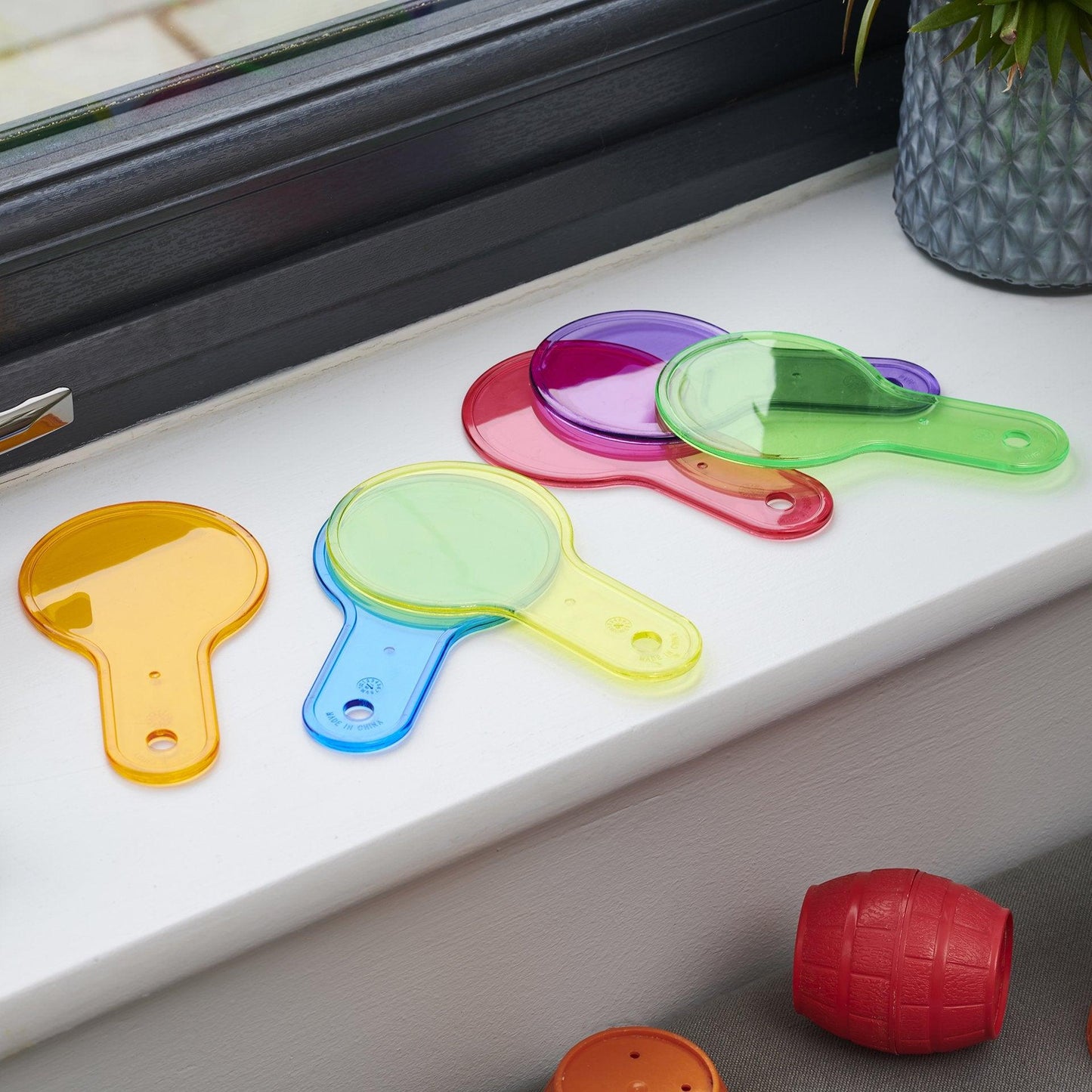 Transluscent Colour Paddles
