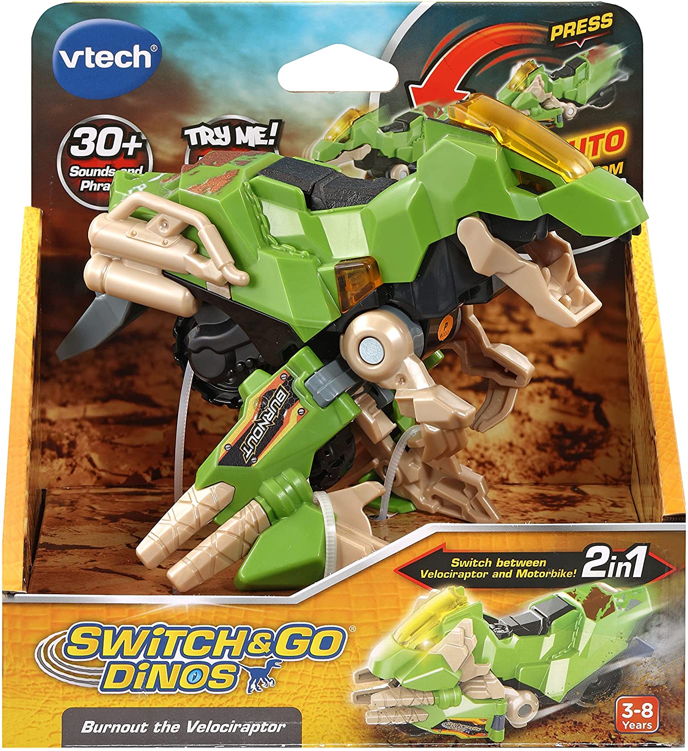 VTech Switch & Go Dinos 2 – CDCBG