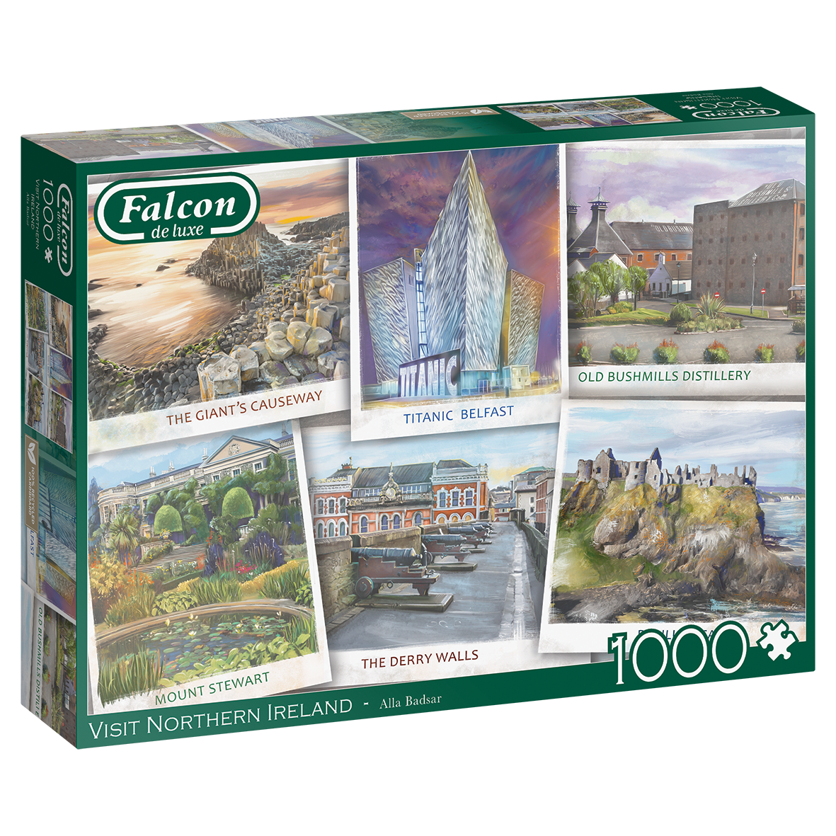Visit Northern Ireland 1000 Piece Jigsaw Puzzle
