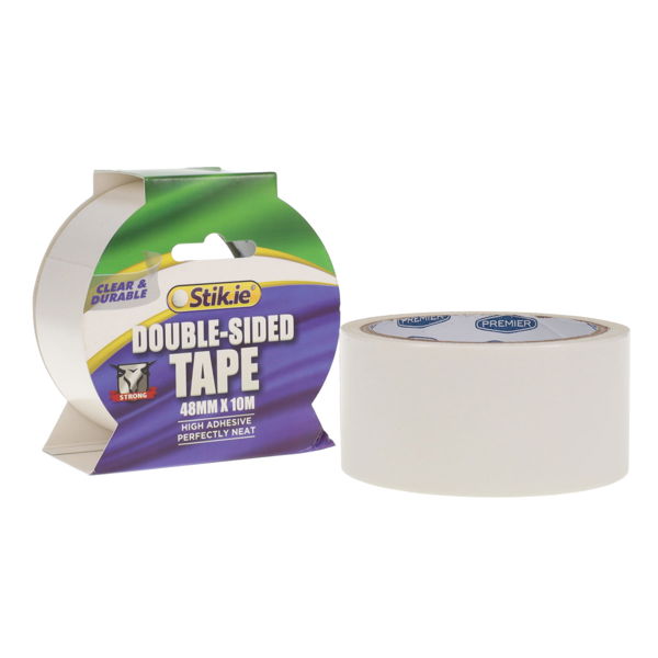 Stik-ie Double Sided Tape - 48mmX10m