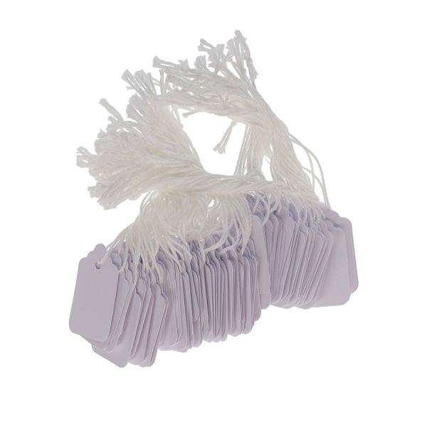 Concept 100pk Strung Tags - 28X43mm