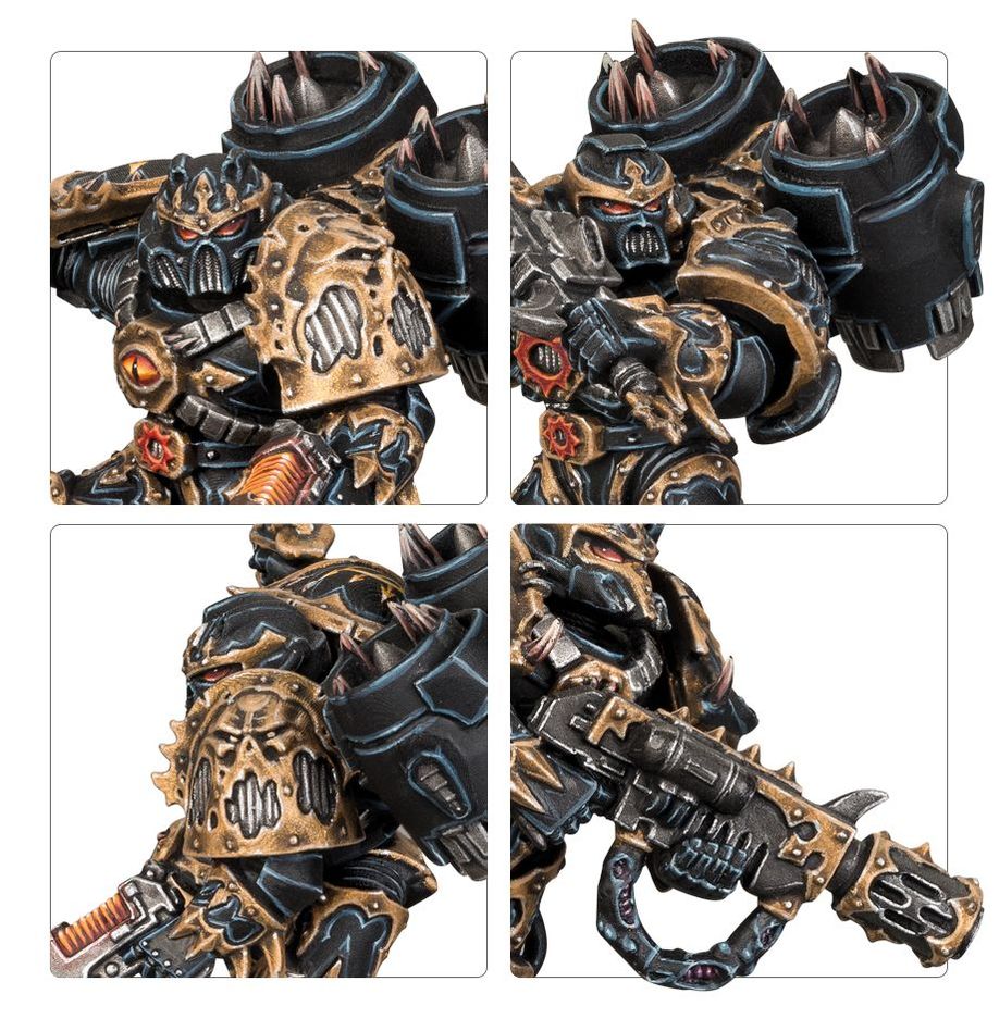 Warhammer 40K Chaos Space Marines Raptors