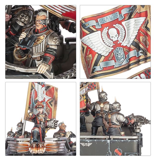 Warhammer 40k Astra Militarum Commissar Graves