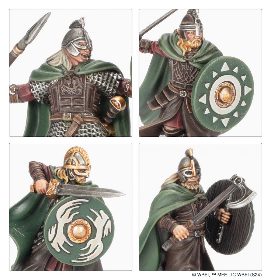 Warhammer Lord Of The Rings Middle Earth Warriors of Rohan