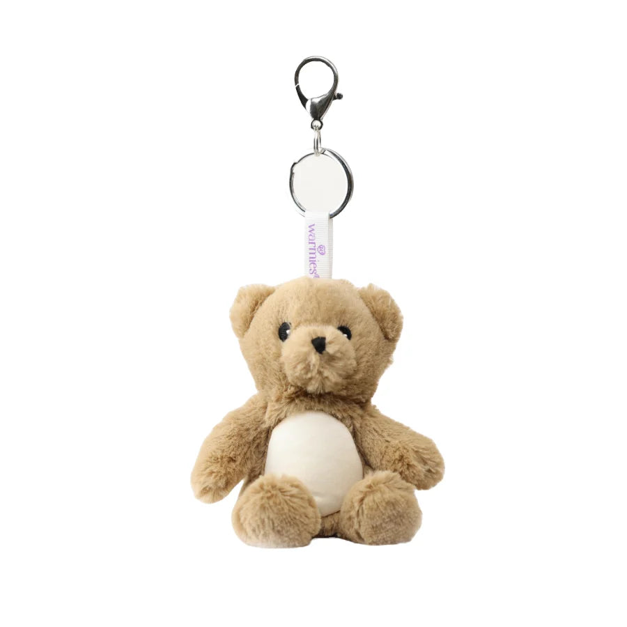 Warmies Brown Bear Bag Charm