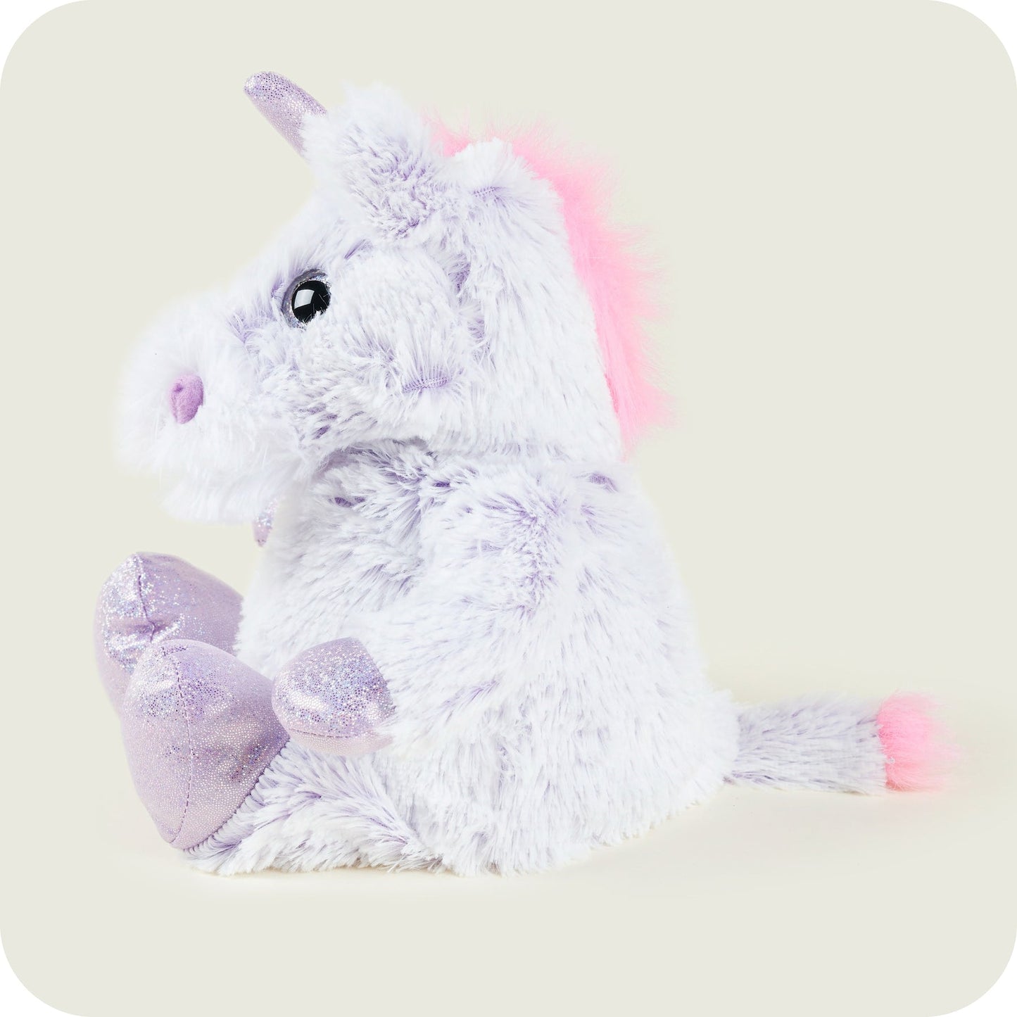 Warmies Marshmallow Unicorn Microwavable Plush