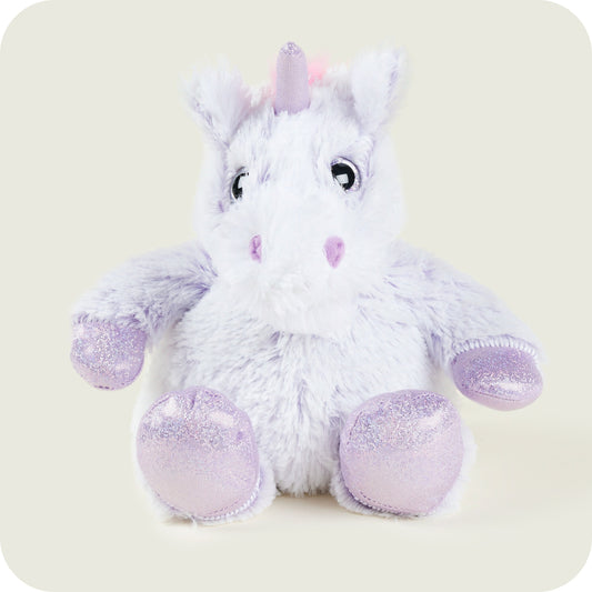 Warmies Marshmallow Unicorn Microwavable Plush