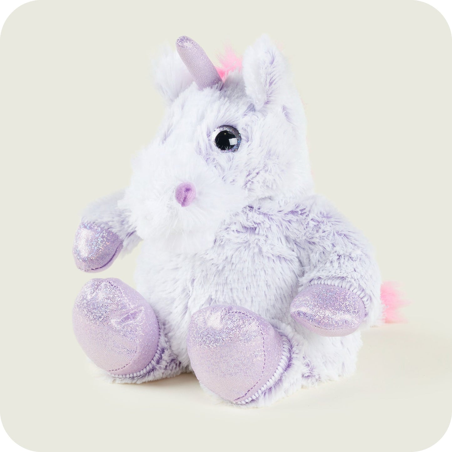 Warmies Marshmallow Unicorn Microwavable Plush