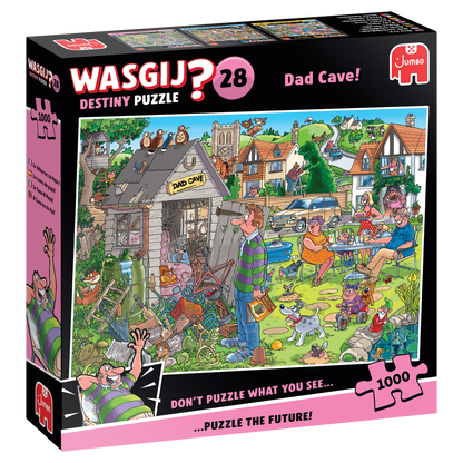 Wasgij Destiny Dad Cave! 1000 Piece Jigsaw Puzzle