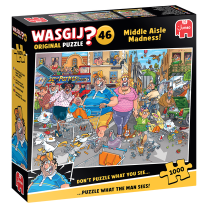 Wasgij Original The Middle Aisle Piece Jigsaw Puzzle