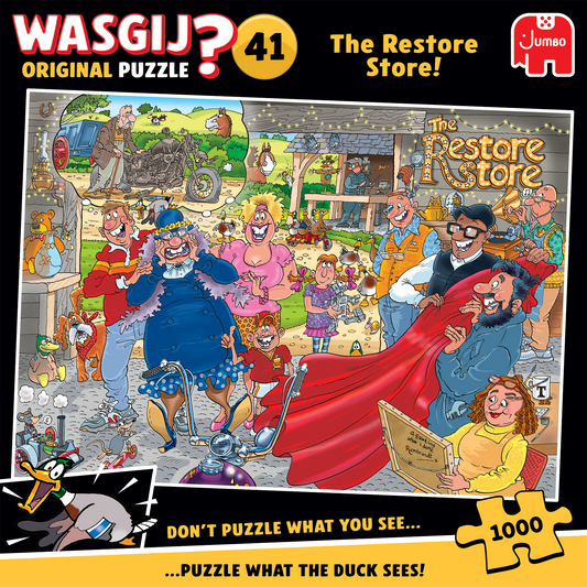 Wasgij Original The Restore Store 1000 Piece Jigsaw Puzzle