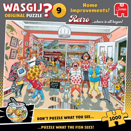 Wasjig Retro Original Home Improvements 1000 Piece Jigsaw Puzzle