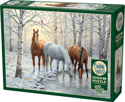 Winter Trio 1000 Piece Jigsaw Puzzle