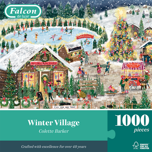 Winter Village 1000 Piece Jigsaw Puzzle