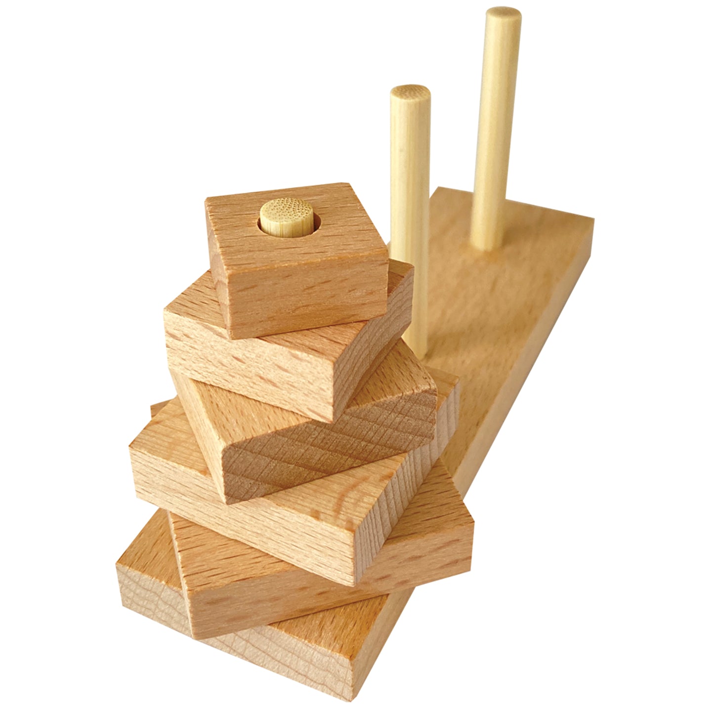 Wooden Puzzle Tower of Hanoi
