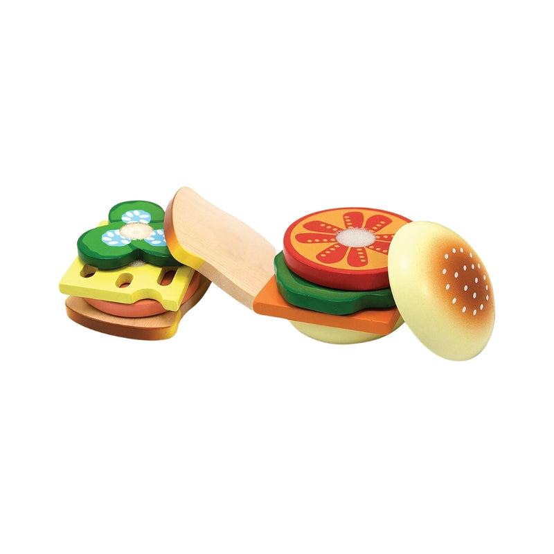 Wooden Sandwich Making Set