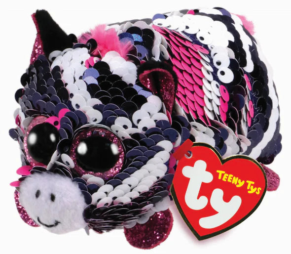 Zoey Zebra Flippable Teeny