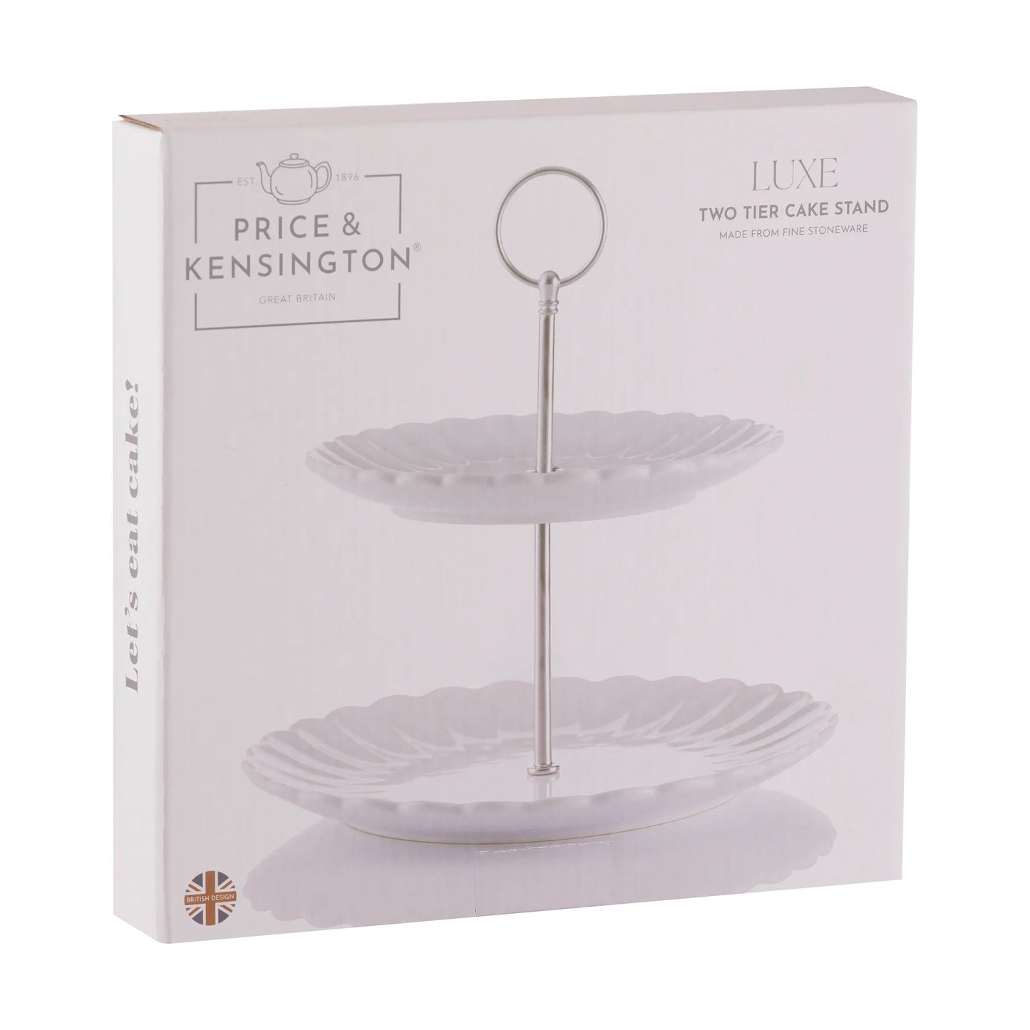 2 Tier Cake Stand Luxe