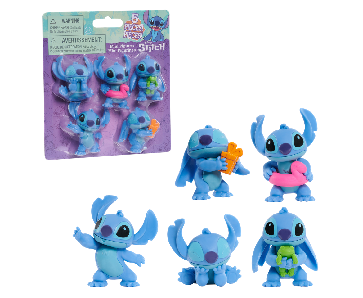 Disney Stitch 5 Figure Pack