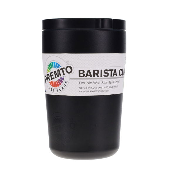 Premto 355ml Barista Cup Jet Black