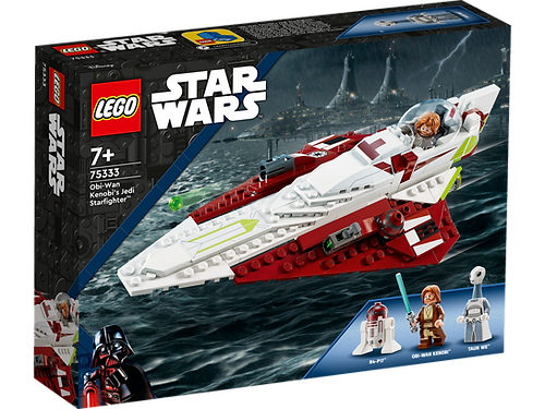 LEGO 75333 Star Wars Obi-Wan KenobiâÃôs Jedi Starfighter
