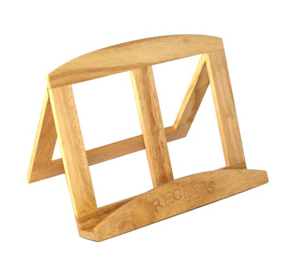 Naturals Wooden Cook Book Stand