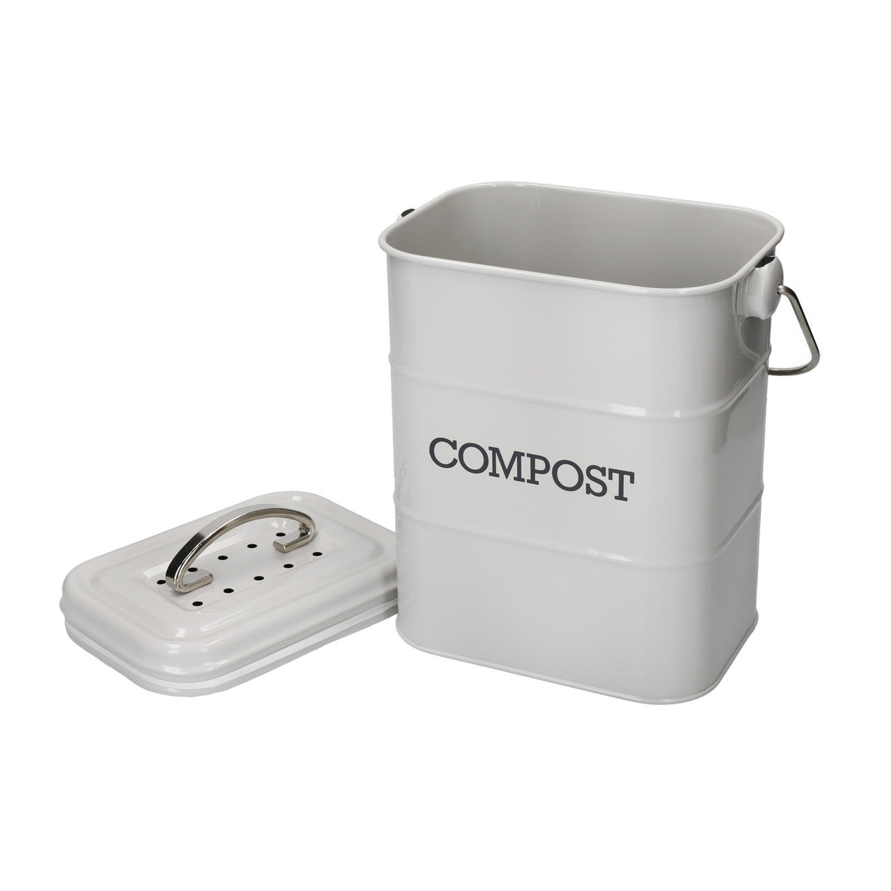 3Lt Compost Bin Grey