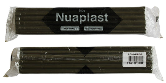Plasticine 500g Dark Brown Nuaplast