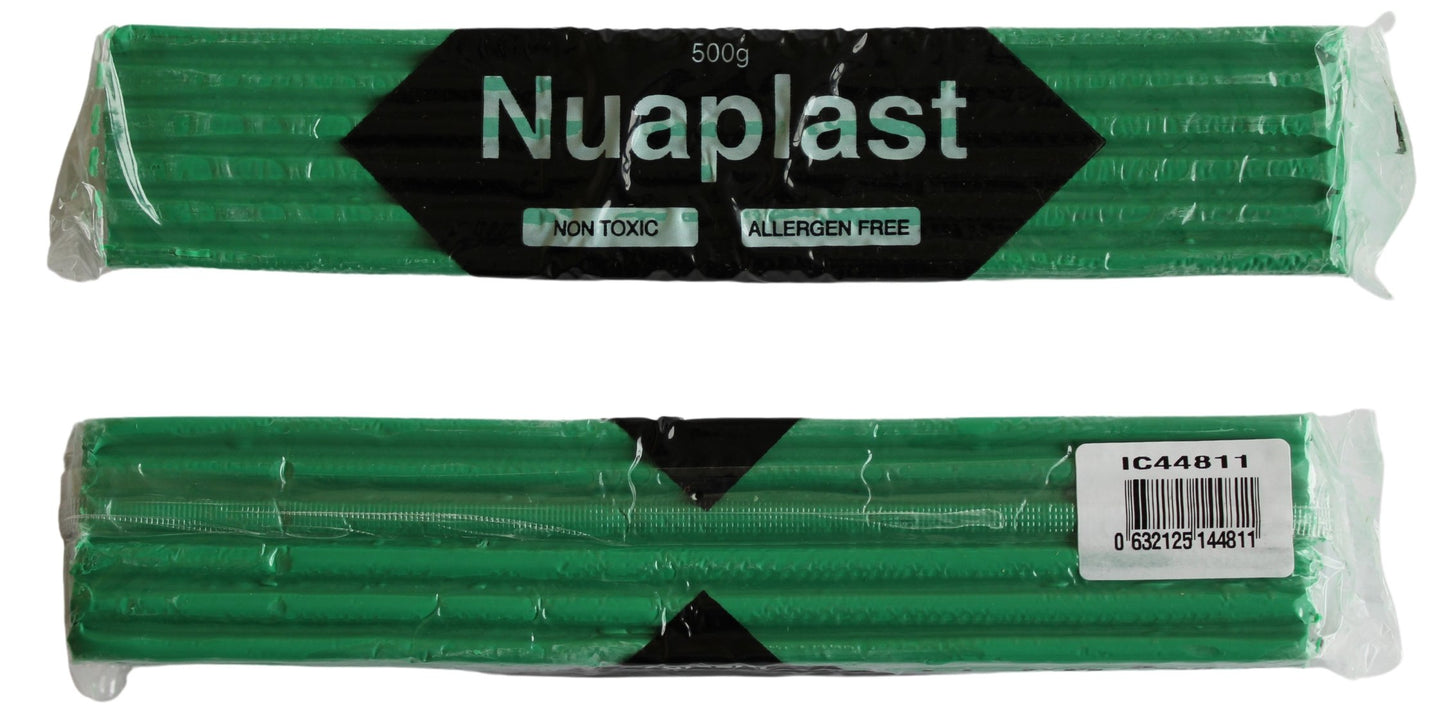 Plasticine 500g Dark Green Nuaplast