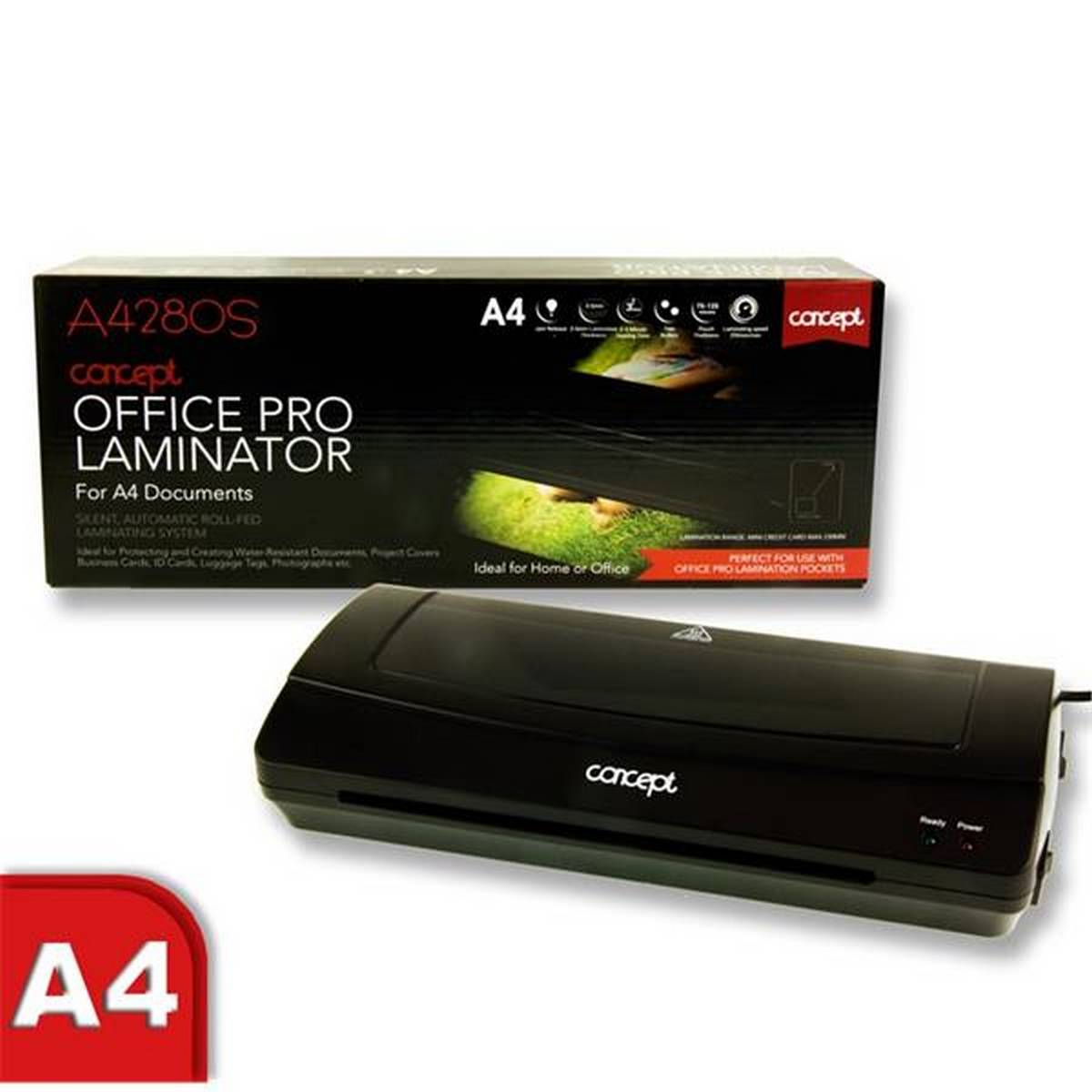 A4 Pro Laminator A4280S Concept