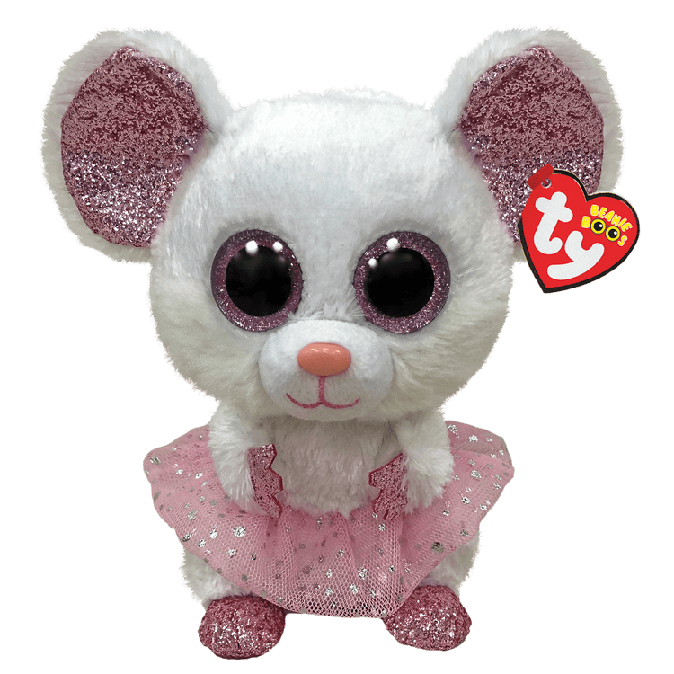 TY Nina Mouse Beanie Boo Buddy
