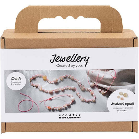 Mini Craft Kit Jewellery Natural Agate