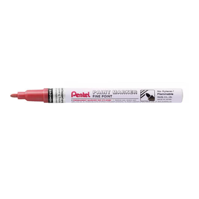 Pentel Paint Marker Pearl Red Fine Nib