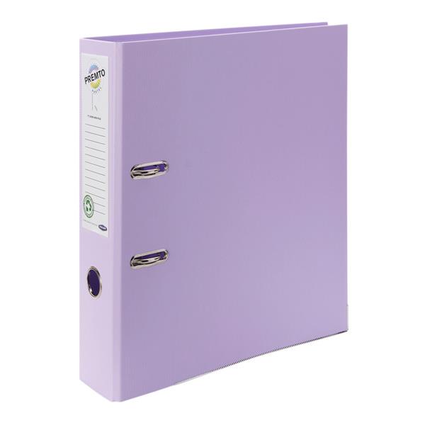Premto Pastel A4 Pp Lever Arch File Wild Orchid