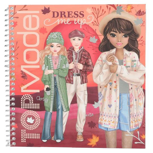 Top Model Dress Me Up Stickerbook Cosy